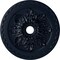Ekena Millwork Bordeaux Deluxe Ceiling Medallion (Fits Canopies up to 4"), 23 5/8"OD x 3"ID x 2"P, Midnight Dream CM23BOMDF - alternate 1